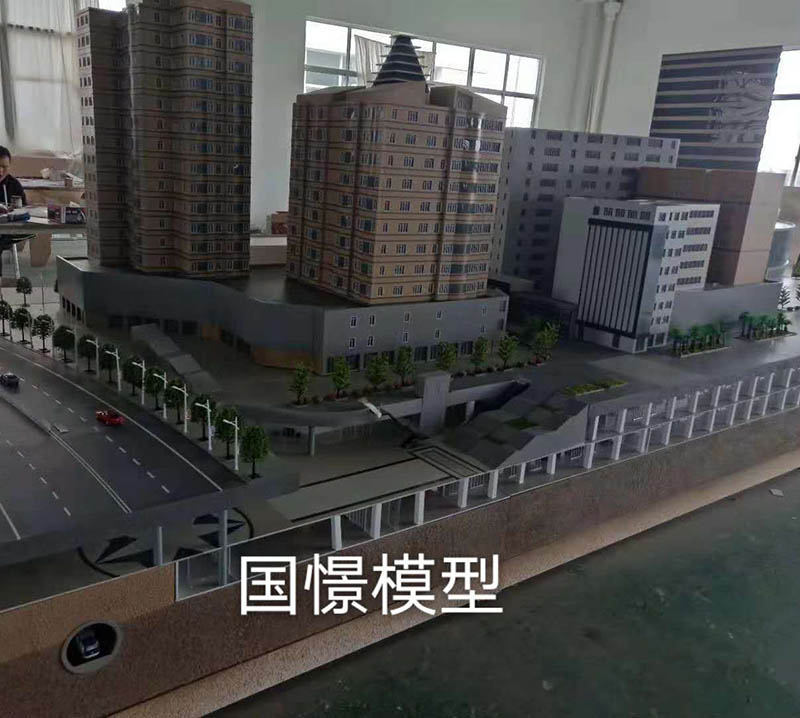 谢通门县建筑模型