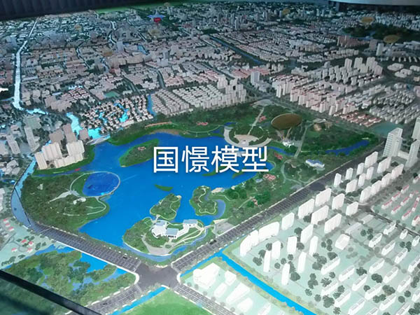 谢通门县建筑模型